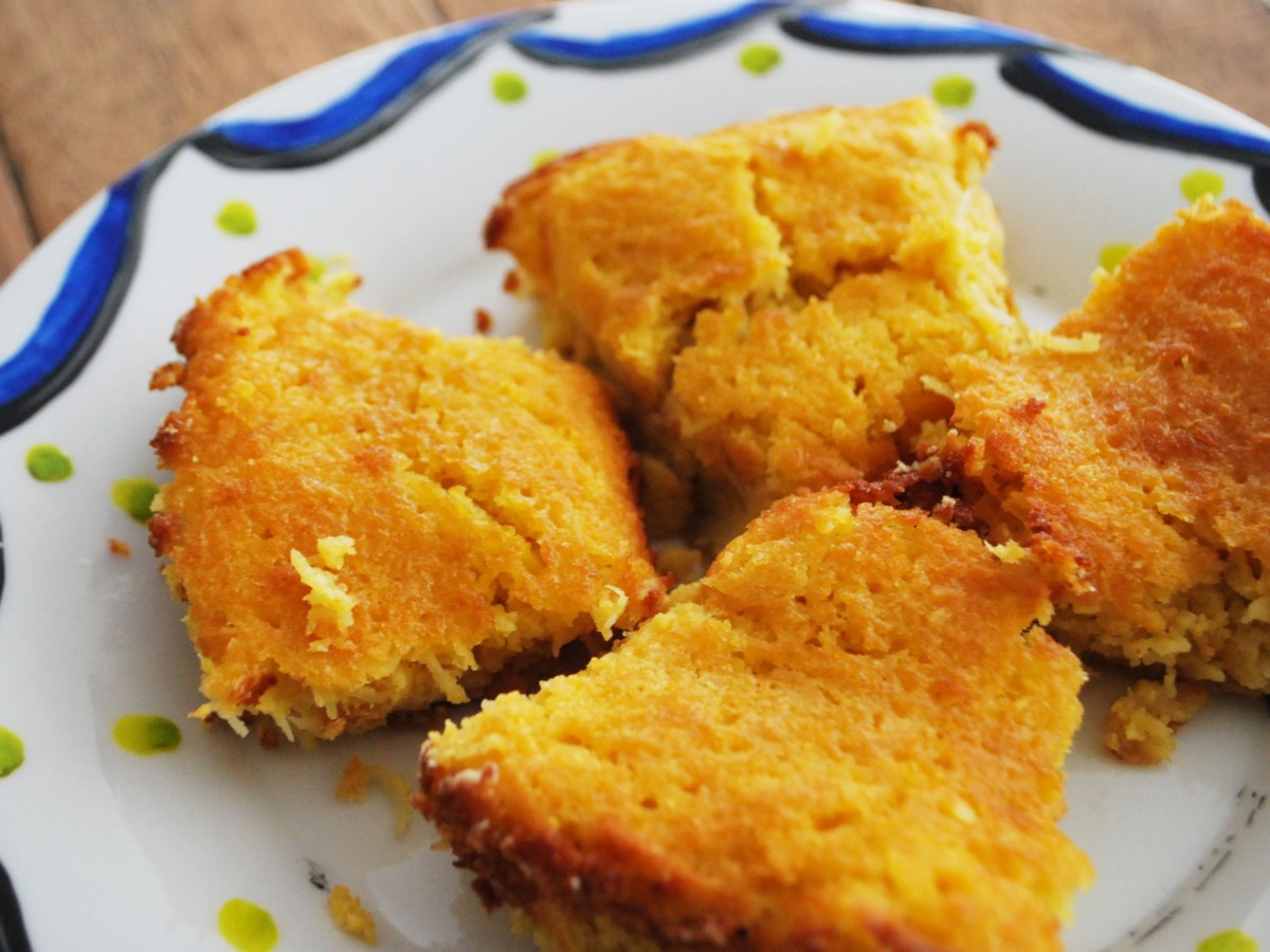 Bolo de milho de liquidificador sem farinha