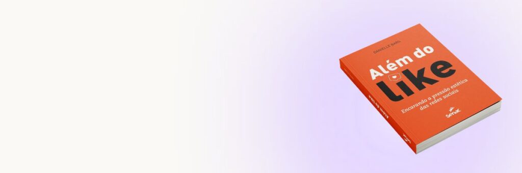 Banner do livro Além do Like, da editora Senac